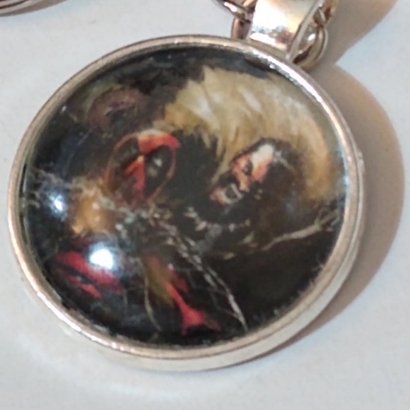 Keychain Deadpool Comics Handmade Unique - Picture 3 of 4